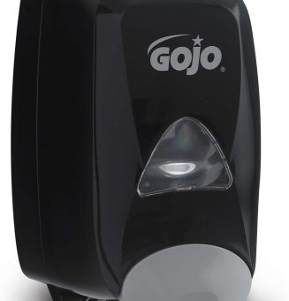 GOJO FMX-12 Push-Style Foam Soap Dispenser, Black, for 1250 mL FMX-12 Foam Soap Refills (Pack of 1) - 5155-06